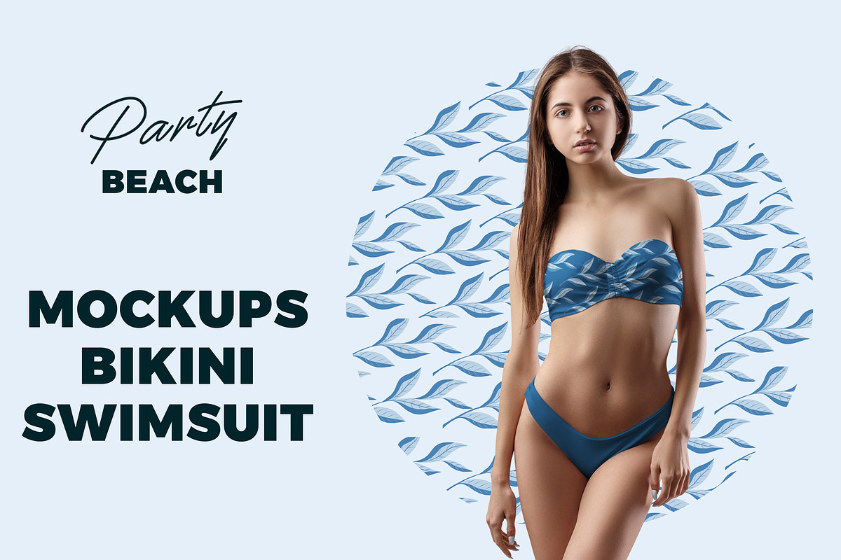 7 Mockups Bikini Swimsuit, a Product Mockup by PSD Market (Photo 1 of 13)