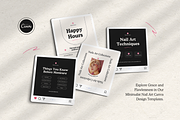 120 Nail Salon Instagram Template, a Social Media Template by Branding Victory STD (Thumbnail 5 of 10)