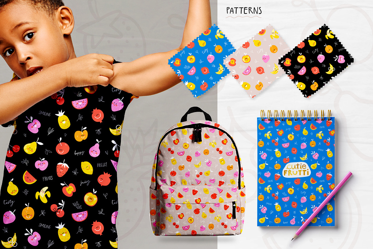 Cutie Frutti. Mini Fruit Collection., a Food Illustration by Isa De Gregorio (Photo 6 of 10)