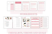 Blush Pink ebook template, workbook, a Books & Magazine Mockup by Millennials Marketing (Thumbnail 3 of 9)