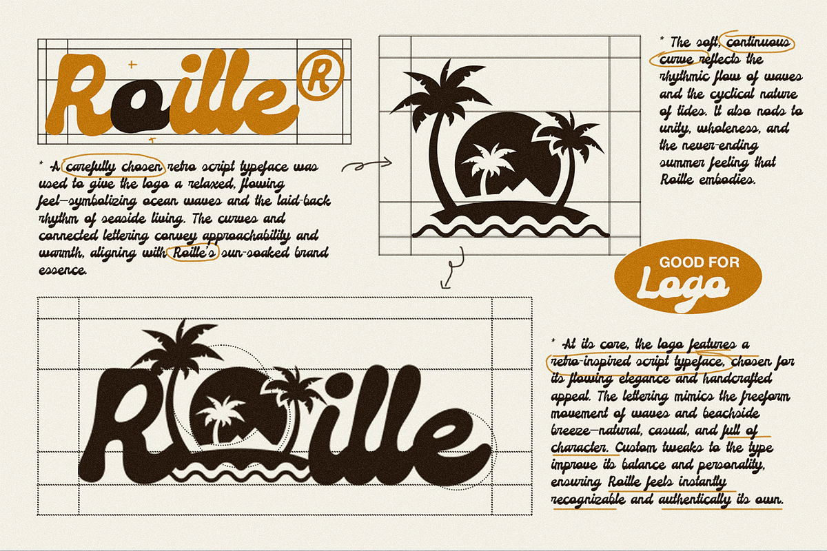 Roille Retro Script Classic, a Script Font by Typetemp Studio (Photo 19 of 23)
