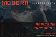 Crypto code - Sans Serif font family, a Sans Serif Font by Artistic & Unique (Thumbnail 10 of 12)