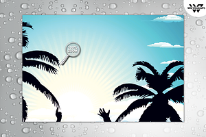 3in1 SUMMER BEACH Flyer Template