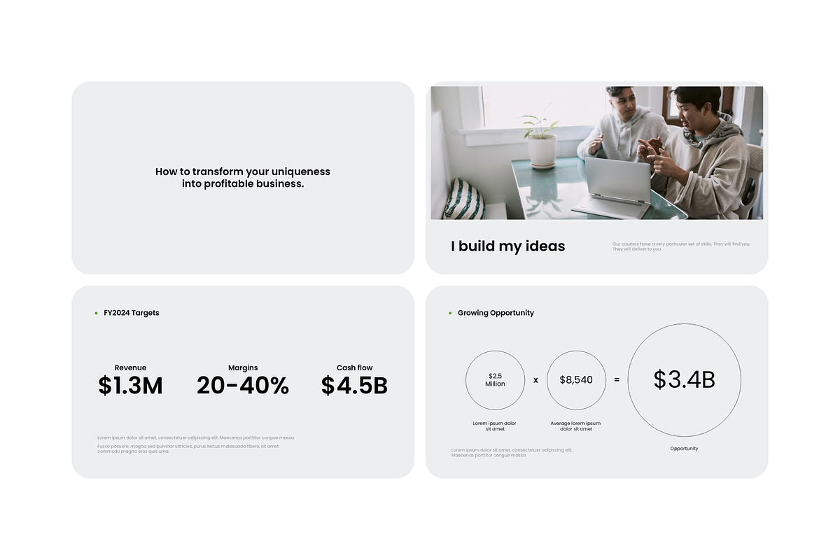 S1mple Presentation Template, a Presentation Template by MNML Agency (Photo 7 of 19)