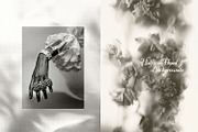 Halftone Floral Backgrounds, a Background Graphic by Natali Batu (Thumbnail 3 of 8)