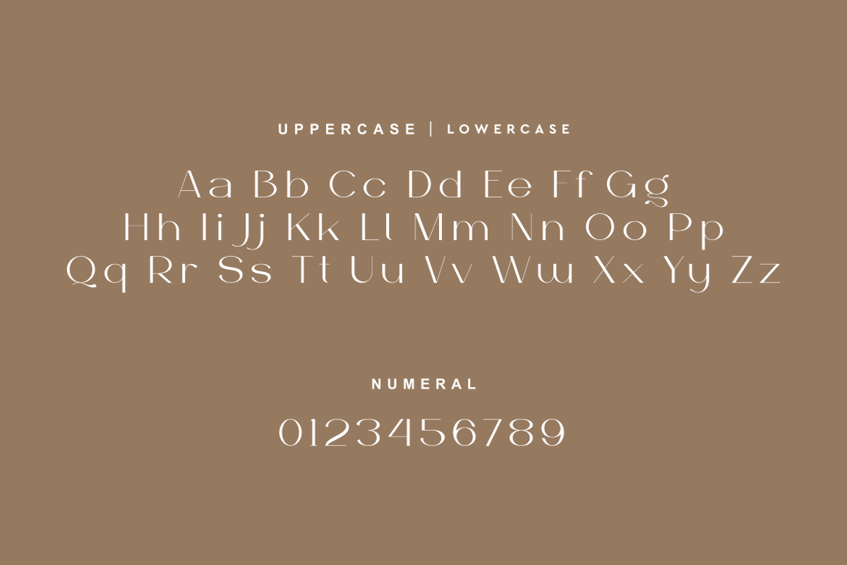 Rolcak - Fashion Brand Font, a Sans Serif Font by QR Design Studio (Photo 9 of 16)