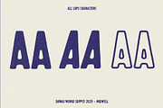 Midwell Typeface, a Sans Serif Font by Dawaii Goods (Thumbnail 2 of 8)