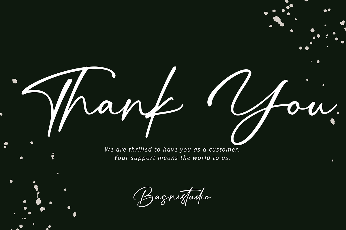 Signatura Onellander Handwritten, a Handwritten Font by Basnistudio (Photo 14 of 14)