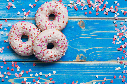 sweets background, donuts background, a Background Photo by irina.kutscher