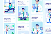 Doctor Illustration Art Set, a Healthcare Illustration by Brickclay (Thumbnail 4 of 9)