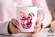 Disco Ball Easter Bunny PNG, an Illustration by Craft Nest (Thumbnail 3 of 6)