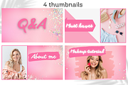 Youtube branding kit for Canva, a Social Media Template by Amiraliya (Thumbnail 5 of 6)