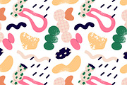 Abstract shape seamless patterns set, a Pattern Graphic by Good Studio (Thumbnail 4 of 14)