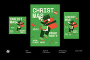 Green Christmas Flyer, a Flyer Template by Neermana (Thumbnail 1 of 4)