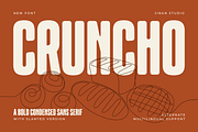 Cruncho - A Bold Condensed Sans, a Sans Serif Font by Ainun Jinan (Thumbnail 1 of 12)