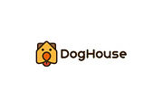 Dog House Logo, a Branding & Logo Template by Mauro Bertolino (Thumbnail 2 of 3)