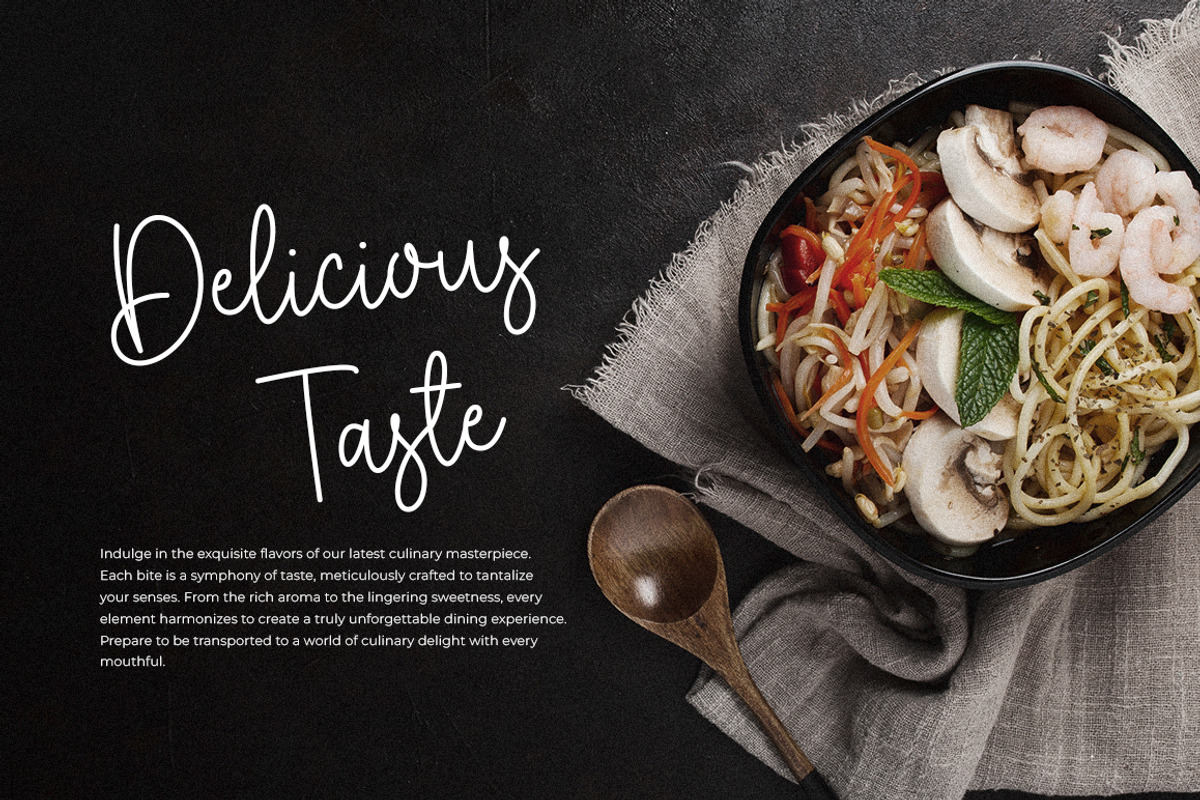 Dusky Rose Handwritten Font, a Handwritten Font by Heinzel Std (Photo 8 of 12)