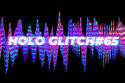 Holographic Glitch. 3D Backgrounds, a Texture Graphic by Julie&Taily (Thumbnail 10 of 19)
