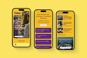 AI-Assisted Shipping Landing Page, a Landing Page Template by Supanium Studio (Thumbnail 2 of 5)