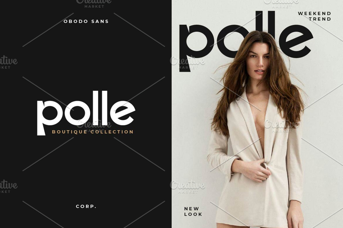 Obodo Creative Logo Font, a Sans Serif Font by Artiveko (Photo 7 of 8)