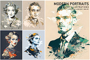 Modern Portraits, a Person Illustration by Digital Art Creations (Thumbnail 3 of 8)