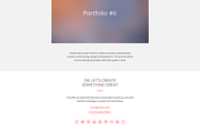 Responsive Onepage HTML Template, a Templates & Theme by Egor Fedorov (Thumbnail 4 of 4)