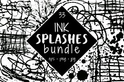 INK SPLASHES Bundle, an Object Graphic by ekaart (Thumbnail 1 of 4)