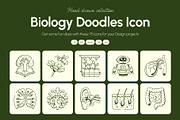 Biology Doodles Icon Pack, an Outline Icon by Vectors Market (Thumbnail 1 of 7)