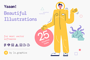 Yaaam! Illustration Kit, a Templates & Theme by ls-illustrations (Thumbnail 1 of 6)