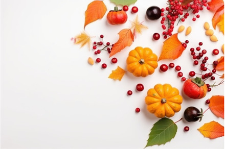 Festive autumn decor. Generate Ai, a Food & Drink Photo by Ylivdesign
