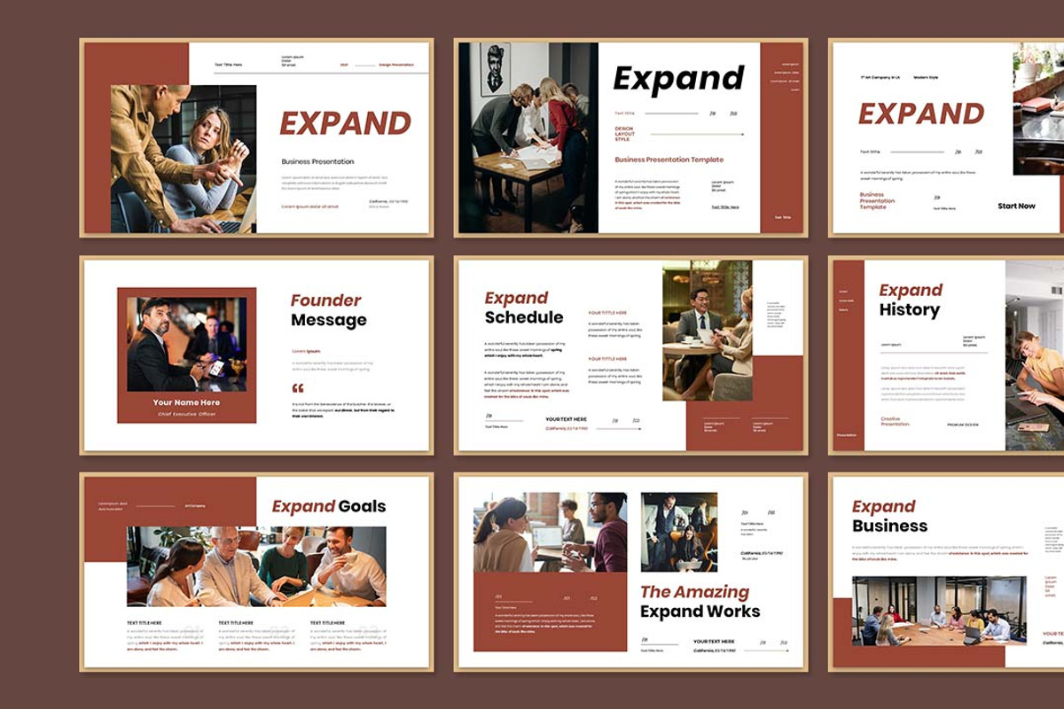 Expand-Powerpoint & Google Slide, a Presentation Template by Raseuki