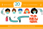 The new normal illustrations pack, an Illustration by Gabba Delgado (Thumbnail 3 of 5)