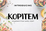 Kopitem Sans Handwritting Font, a Handwritten Font by Gumrega Studio (Thumbnail 1 of 6)