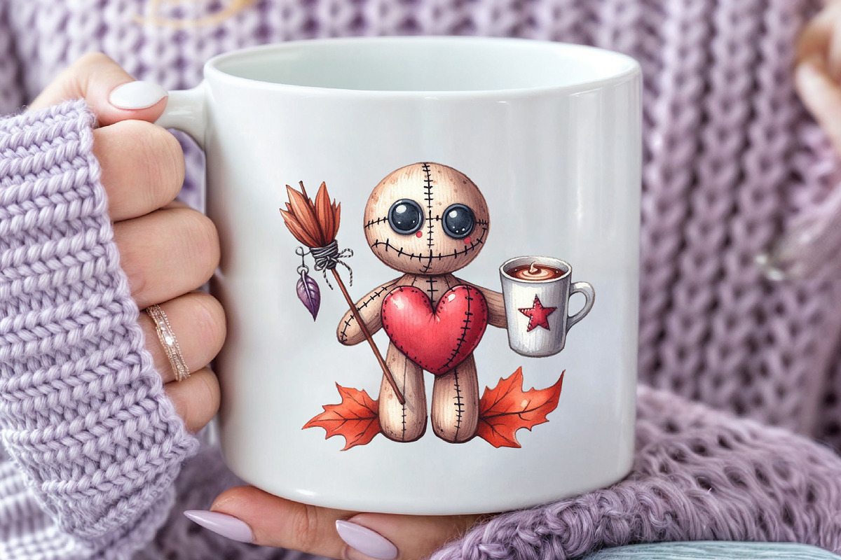 Autumn Voodoo Doll Clipart, an Illustration by Rose Art (Photo 8 of 8)
