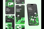 Instagram Stories Mockup, an Advertising Mockup by Se٧enStudio (Thumbnail 2 of 3)