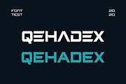 Qehadex Futuristic Modern Display Fo, a Sans Serif Font by UICreative (Thumbnail 1 of 5)