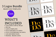 Editable Beauty Salon Logo Template, a Branding & Logo Template by Mishek Munene (Thumbnail 1 of 8)