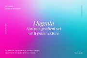 20 Magenta Gradients Set, a Texture Graphic by le-genda (Thumbnail 1 of 12)