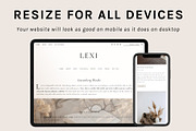 Lexi Theme • Genesis Child Theme, a WordPress Template by Code + Coconut (Thumbnail 7 of 8)