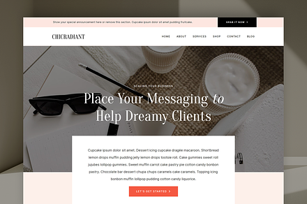 ChicRadiant WordPress Theme