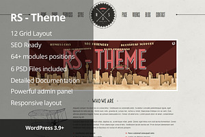 Rs - Responsive Premium Theme