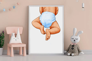 Newborn Clip Art