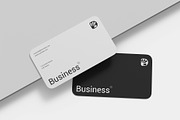 Business Card Rounded Corner Mockup, an Advertising Mockup by graphypix (Thumbnail 1 of 4)