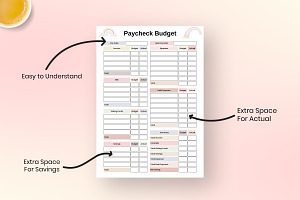 Biweekly Budget, Paycheck Budget