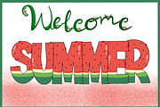 Hello Summer-PNG fonts, a Symbol Font by It me digital art (Thumbnail 5 of 5)