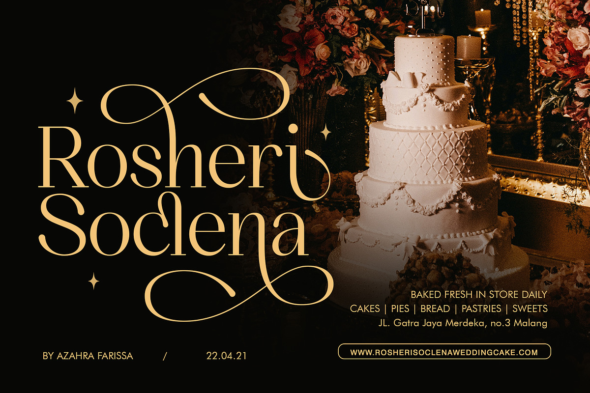 Qanducia Serif, a Serif Font by Typia Nesia (Photo 7 of 10)