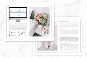 Minimal Media Kit Template, a Stationery Template by Eesome Design Studio (Thumbnail 3 of 5)