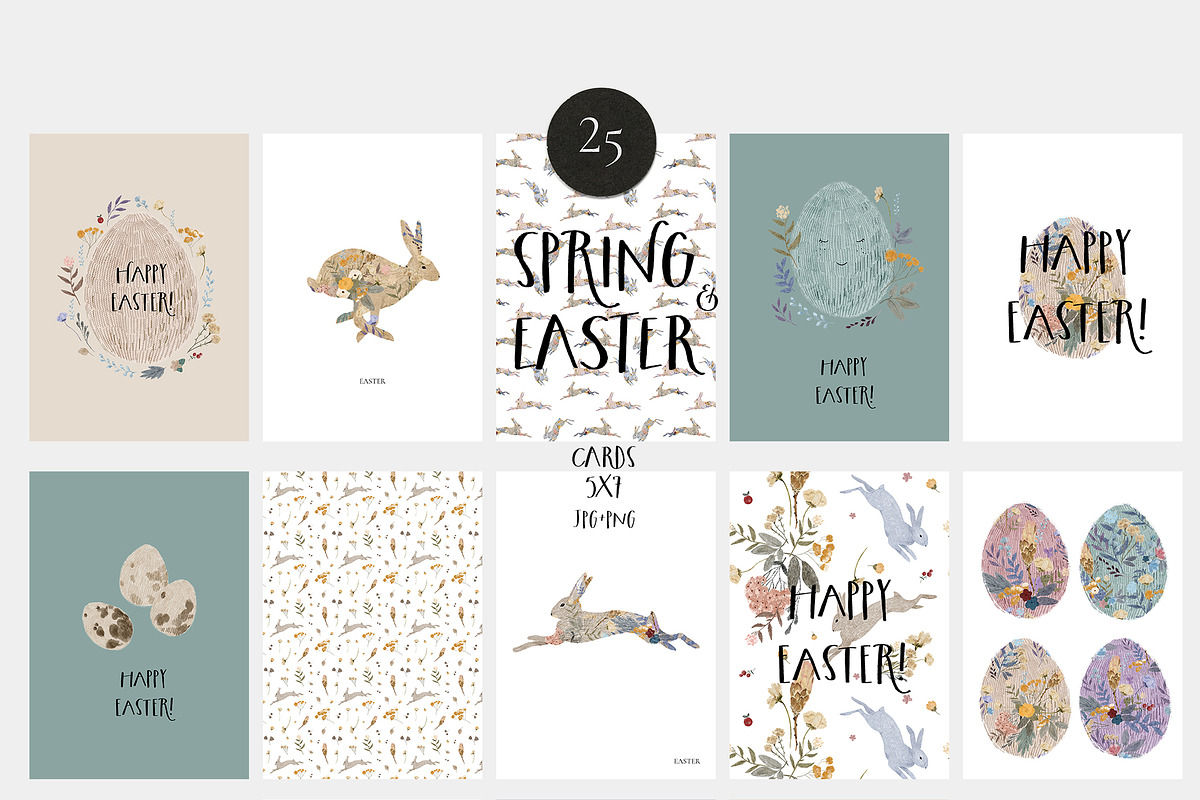 Spring & Easter illustrations