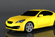 2010 Hyundai Genesis Coupe, a Cars & Vehicle 3D Model by valtriiu (Thumbnail 1 of 12)