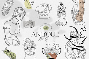 Antique Greek Beauty - Designs Kit